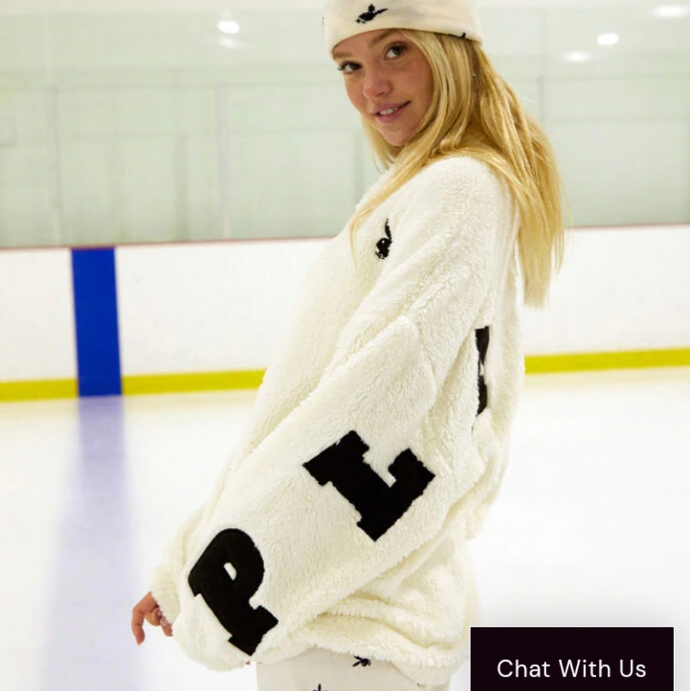 Sold Out Black Sherpa Playboy Jacket